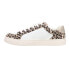 Фото #3 товара Corkys Obsessed Leopard Lace Up Womens Beige, Black, White Sneakers Casual Shoe