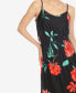 Women's Floral Strap Maxi Dress