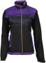 Фото #1 товара Page & Tuttle Gradient Jacket Womens Black Casual Athletic Outerwear P16F38-BBK