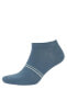 Erkek 3'lü Pamuklu Patik Çorap C0113axns
