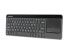 Фото #4 товара natec TURBOT - Full-size (100%) - RF Wireless - QWERTY - Black - Silver