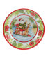 Фото #2 товара Santa's Wish 7.5" x 2" Melamine All Purpose Bowls, Set of 6