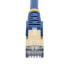 Фото #6 товара 7m CAT6a Ethernet Cable - 10 Gigabit Shielded Snagless RJ45 100W PoE Patch Cord - 10GbE STP Network Cable w/Strain Relief - Blue Fluke Tested/Wiring is UL Certified/TIA - 7 m - Cat6a - S/UTP (STP) - RJ-45 - RJ-45