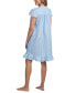 ფოტო #2 პროდუქტის Women's Cotton Lace-Trim Nightgown
