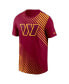 ფოტო #2 პროდუქტის Men's Burgundy Washington Commanders Yard Line Fashion Asbury T-shirt