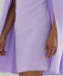 ფოტო #4 პროდუქტის Women's Georgette Cape Dress