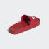 adidas originals Adilette Lite Slides 时尚休闲运动拖鞋 男款 红白