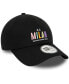 Фото #2 товара Men's Black AC Milan Wordmark 9Twenty Adjustable Hat