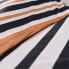 Doppelbett-Set TODAY 260 x 240 cm 100 % Baumwolle Orange, Schwarz und Wei