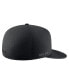 ფოტო #1 პროდუქტის Men's Ole Miss Rebels Triple Black Performance Fitted Hat