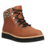 Фото #2 товара TOMS Mojave Leopard Round Toe Lace Up Womens Brown Casual Boots 10016801T