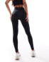 Фото #5 товара ASOS 4505 smooth seamless high waist gym legging in black