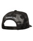 ფოტო #4 პროდუქტის Men's Black New York Knicks Monogram All-Over Logo Mesh Trucker Adjustable Hat