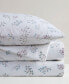 Фото #2 товара Extra Deep Pocket Cotton Flannel 4-Pc. Sheet Set, King