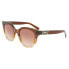 LONGCHAMP 697S Sunglasses Striped Honey, Yellow - фото #1