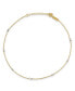 ფოტო #2 პროდუქტის Ropa Anklet in 14k Yellow and White Gold