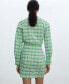 Women's Check Bow Dress