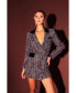 ფოტო #4 პროდუქტის Women's Tweed Blazer Dress