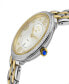 Women's Verona Swiss Quartz Tow-Tone Stainless Steel Bracelet Watch 37mm
