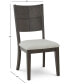 Фото #3 товара Matrix Upholstered Side Chair 6pc Set, Created for Macy's