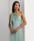 Women's One-Shoulder Satin Gown