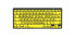 Фото #1 товара Logickeyboard LKB-LPBY-BTPC-DE - Bluetooth - QWERTZ - Black - Yellow