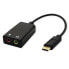 Фото #2 товара VALUE Adapter USB Typ C - 2x 3.5mm Audio ST/BU 0.13m - Adapter - Audio/Multimedia