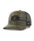 Фото #1 товара Men's Camo, Black Navy Midshipmen OHT Military-Inspired Appreciation Cargo Convoy Adjustable Hat