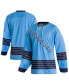 ფოტო #1 პროდუქტის Men's Light Blue Pittsburgh Penguins Team Classics Authentic Blank Jersey