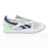 Фото #1 товара Reebok Palace Victory G Mens Gray Canvas Lace Up Lifestyle Sneakers Shoes 10