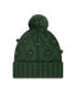 Фото #2 товара Big Girls Green Green Bay Packers Toasty Cuffed Knit Hat with Pom