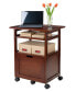 Piper Work Cart/Printer Stand with Key Board