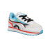 Фото #2 товара Puma Future Rider Airbrush Lace Up Toddler Boys White Sneakers Casual Shoes 382