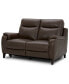 Фото #1 товара CLOSEOUT! Kolson 60" Leather Power Recliner Loveseat, Created for Macy's