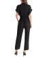 Фото #2 товара Women's Alya Cuffed-Sleeve Jumpsuit