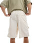 Dickies fisherville shorts in cream