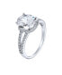Фото #2 товара Кольцо Bling Jewelry Classic Traditional Oval Solitaire