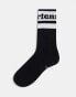 Dr Martens unisex athletic logo socks in black