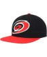 Фото #1 товара Головной убор Mitchell & Ness Мужской черный бейсболка Snapback Carolina Hurricanes 2.0 Ground Core Team