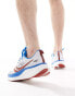 Saucony Ride 17 neutral running trainers in white and cobalt