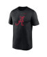 Фото #3 товара Men's Black Alabama Crimson Tide Primetime Legend Logo T-Shirt