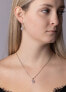 Фото #3 товара BRISA Silver Pendant with Genuine Rose Gold and Brilliance Zirconia JJJ1141PRO