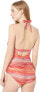 PrAna Lahari Women's 237030 Peach Bonita One Piece Swimsuit Size XS