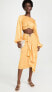 Фото #5 товара Andrea Iyamah Women's Behati Cropped Top, Yellow, Size Large