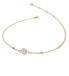 Фото #1 товара Modern Gold Plated 4G Loop Necklace JUBN02281JWYGWHT/U