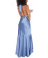 Фото #2 товара Платье B Darlin с высоким подолом и рюшами на шее