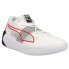 Фото #2 товара Puma Fusion Nitro Basketball Mens White Sneakers Athletic Shoes 195514-04