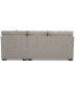 Фото #6 товара CLOSEOUT! Loranna 2-Pc. Fabric Sectional with Chaise, Created for Macy's