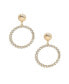 ფოტო #1 პროდუქტის Cyclical Crystal Drop Earrings