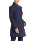 ფოტო #3 პროდუქტის Women's Nora Stand Collar Boucle Wool Coat